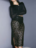 Prettyswomen Sequined Skirt