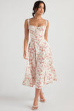 Prettyswomen CARMEN PRINT BUSTIER SUNDRESS