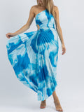 Prettyswomen Surf Blue Midi Dress