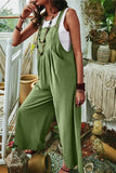 Prettyswomen Wide Leg Pocket Sleeveless Jumpsuits