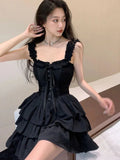 Prettyswomen Lolita Style Black Dress