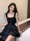 Prettyswomen Lolita Style Black Dress