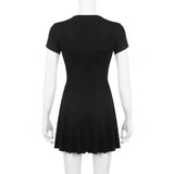 Prettyswomen Midnight Twirl Mini Dress