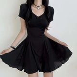 Prettyswomen Midnight Twirl Mini Dress