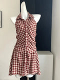 Prettyswomen Plaid Mini Birthday Dress