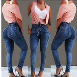 Prettyswomen Hip-Up And Waist-Up Sexy Pants 2022 Women Jeans Temperament Fitness Pants