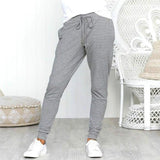 Prettyswomen 2022 Fashion High Waist Pencil Pants Casual Striped Drawstring Trousers 2021 Spring Fall Women Slim Sweatpants Sportswear