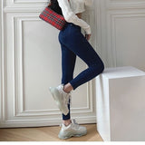 Prettyswomen Women Stretch Slim Jeans Skinny High Waist Woman Denim Pencil Pants Female Trousers Multi-Size Spring Autumn Jean Femme