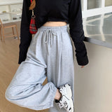 Thanksgiving Day Gifts Gray Sweatpants For Women Baggy Fashion Oversize Sports Pants 2022 Autumn New Balck Trousers Female Joggers Streetwear Fernan