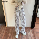 Prettyswomen Women Popular Pants S-3XL Tie Dye Loose Harajuku Designer Mopping Breathable Colorful Teenagers Folds Trousers Trendy Casual Ins