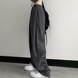 Thanksgiving Day Gifts Fernan Hip Hop Letter Print Sweatpants Women Baggy 2022 Fashion Oversize Sports Pants Autumn White Trousers Joggers Streetwear