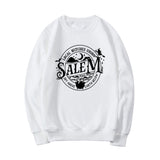 Prettyswomen Halloween Costume Local Witches Union Salem Sweatshirt Halloween Sweatshirt Women Hoodies Witches Clothes Long Sleeve Pullovers Fall Tops Hoodie