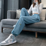 Thanksgiving Day Gifts Prettyswomen Women's Pants High Quality Sports Pants Women's Pants Loose Sports Pants Grey Jogging Pants High Waist Casual Women's Pants