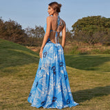2022 New Cocktail Dresses Sweetheart Neckline Formal Blue Tie-Dye and Stunning Prom Wedding Cosy Homecoming Vestidos