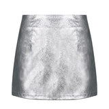 2022 New Party Night Club Sexy Sequins Mini A-line Skirt For Casual Women Mini High Waist Slim Skirt Ladies Sexy Fashion Clothes